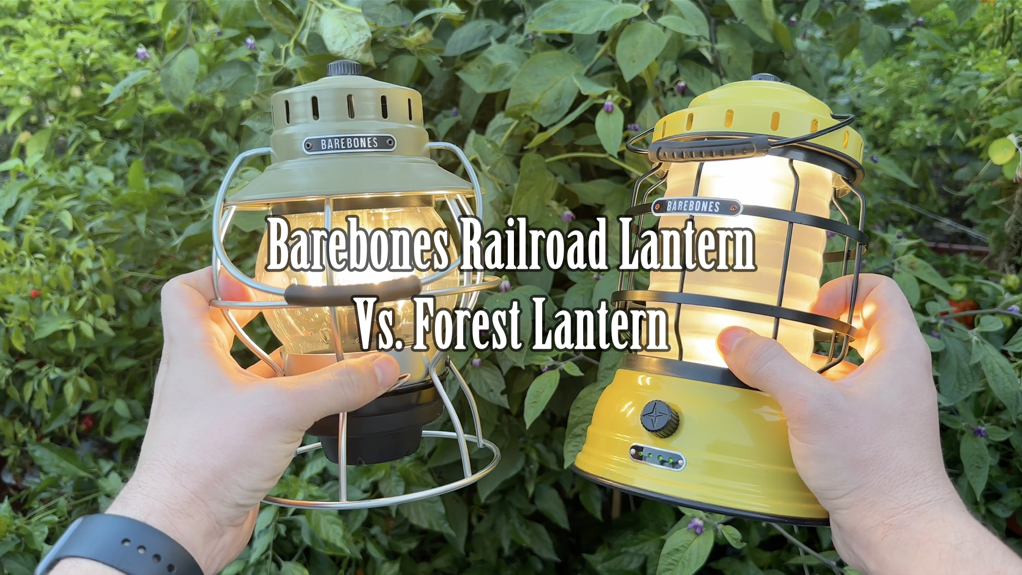 Watch Barebones Railroad Lantern Vs. Forest Lantern #thisorthat on